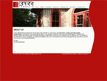 Tablet Screenshot of barrcabinets.com